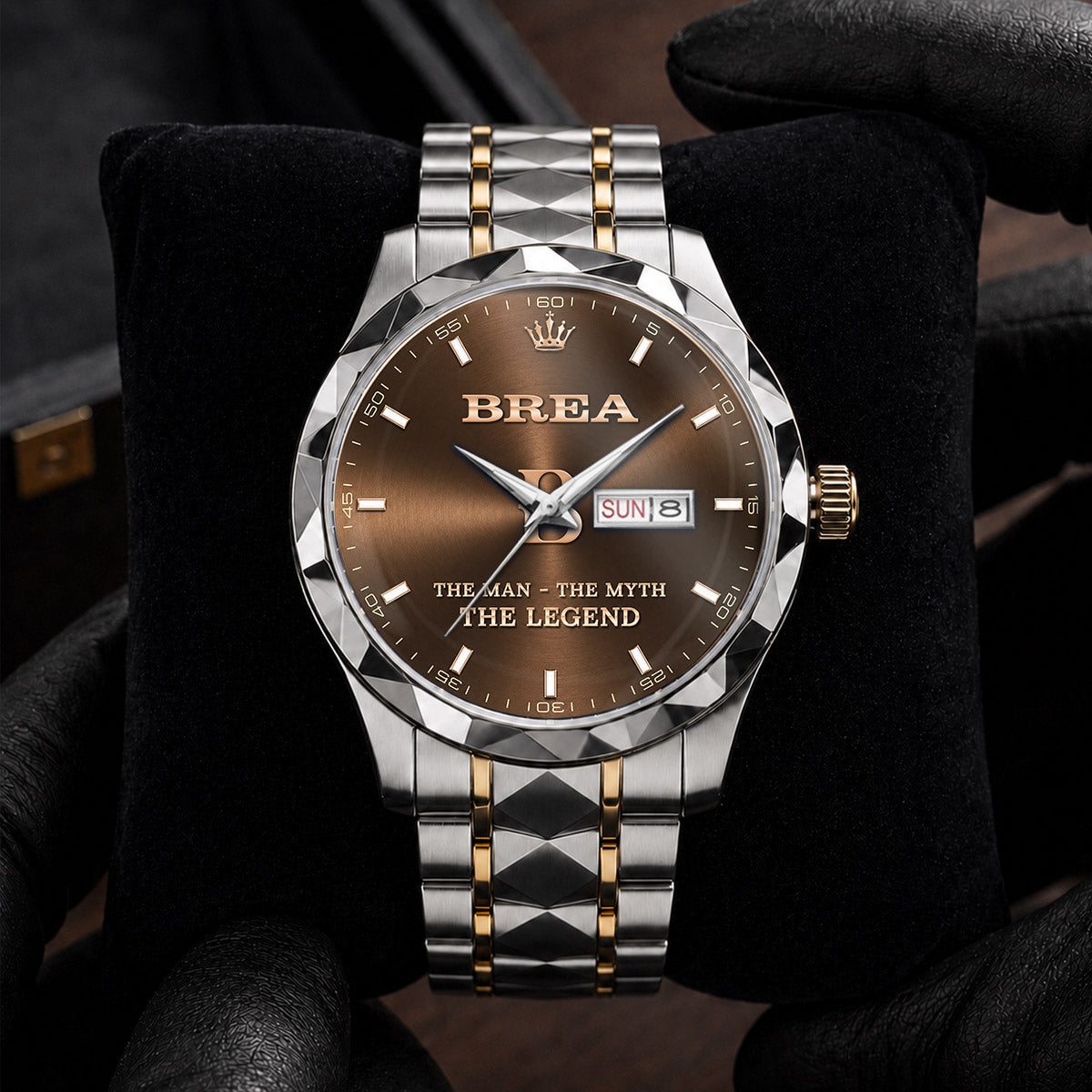 BREA A1506-01 Personalized Engraved Luxury Alloy Watch for Men