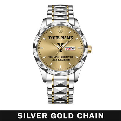 NameStyled A1506-02 Custom Engraved & Personalized Watches for Men