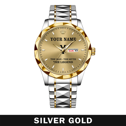 NameStyled A1506-02 Custom Engraved & Personalized Watches for Men