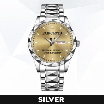 FAIRCLOTH A1506-02 Personalized Engraved Luxury Alloy Watch for Men
