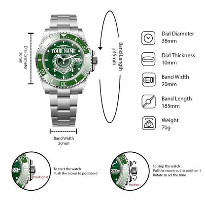 Custom Name Watch A268-05 Personalized Gift