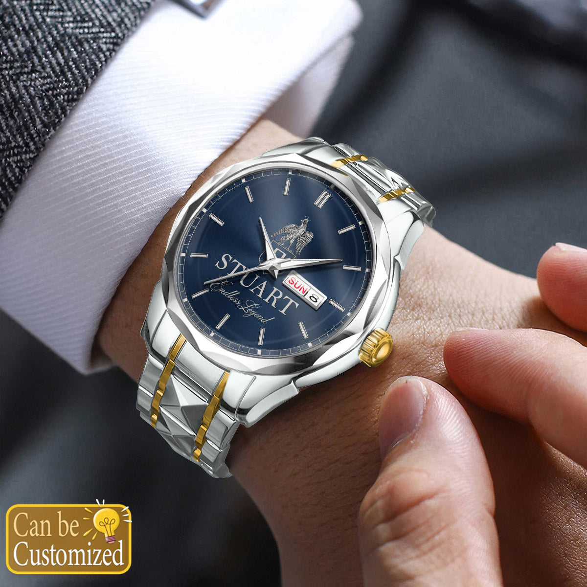 STUART A1506 Luxury Alloy Men Watch