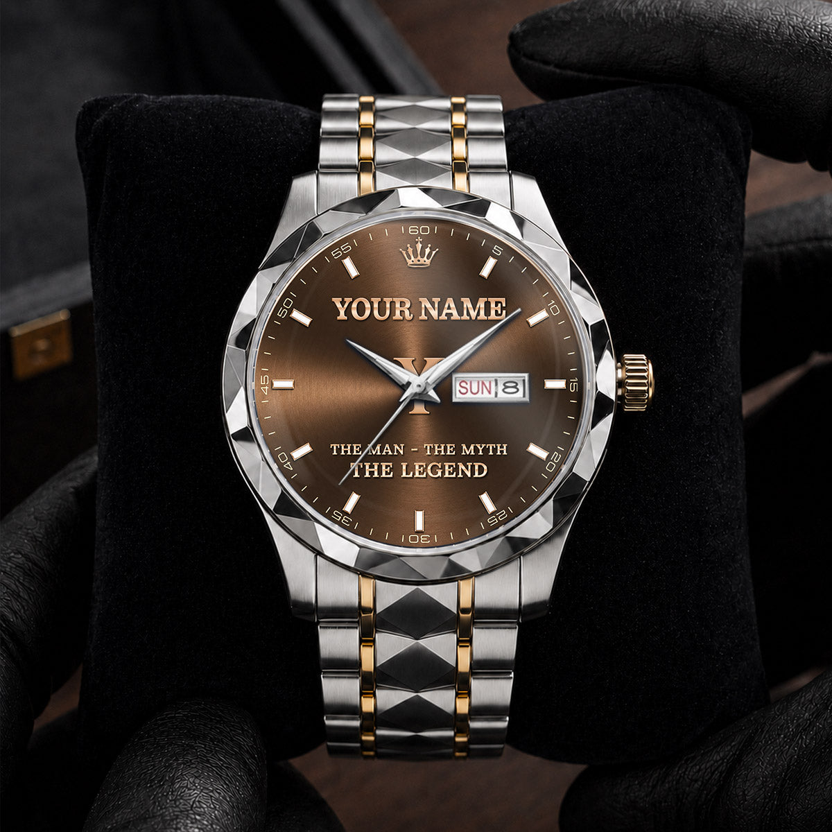 NameStyled A1506-01 Custom Engraved & Personalized Watches for Men