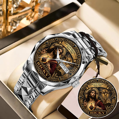 RICKY A1506-04 Personalized Watch There Is No Greater Love Than This