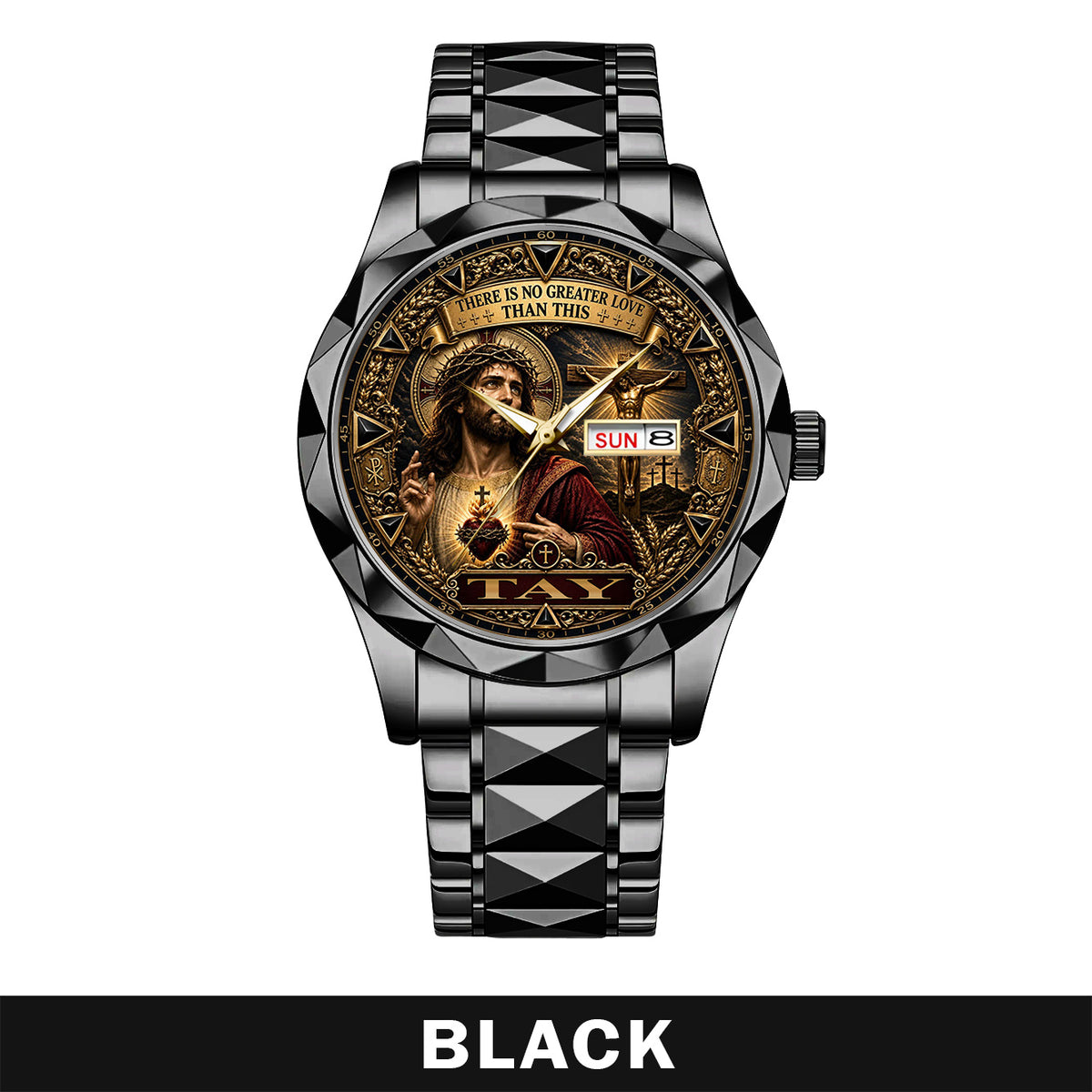 TAY A1506-04 Personalized Watch There Is No Greater Love Than This