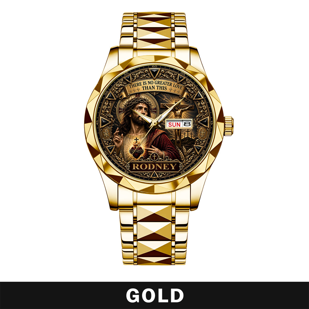 RODNEY A1506-04 Personalized Watch There Is No Greater Love Than This
