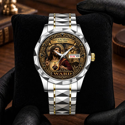 WARD A1506-04 Personalized Watch There Is No Greater Love Than This