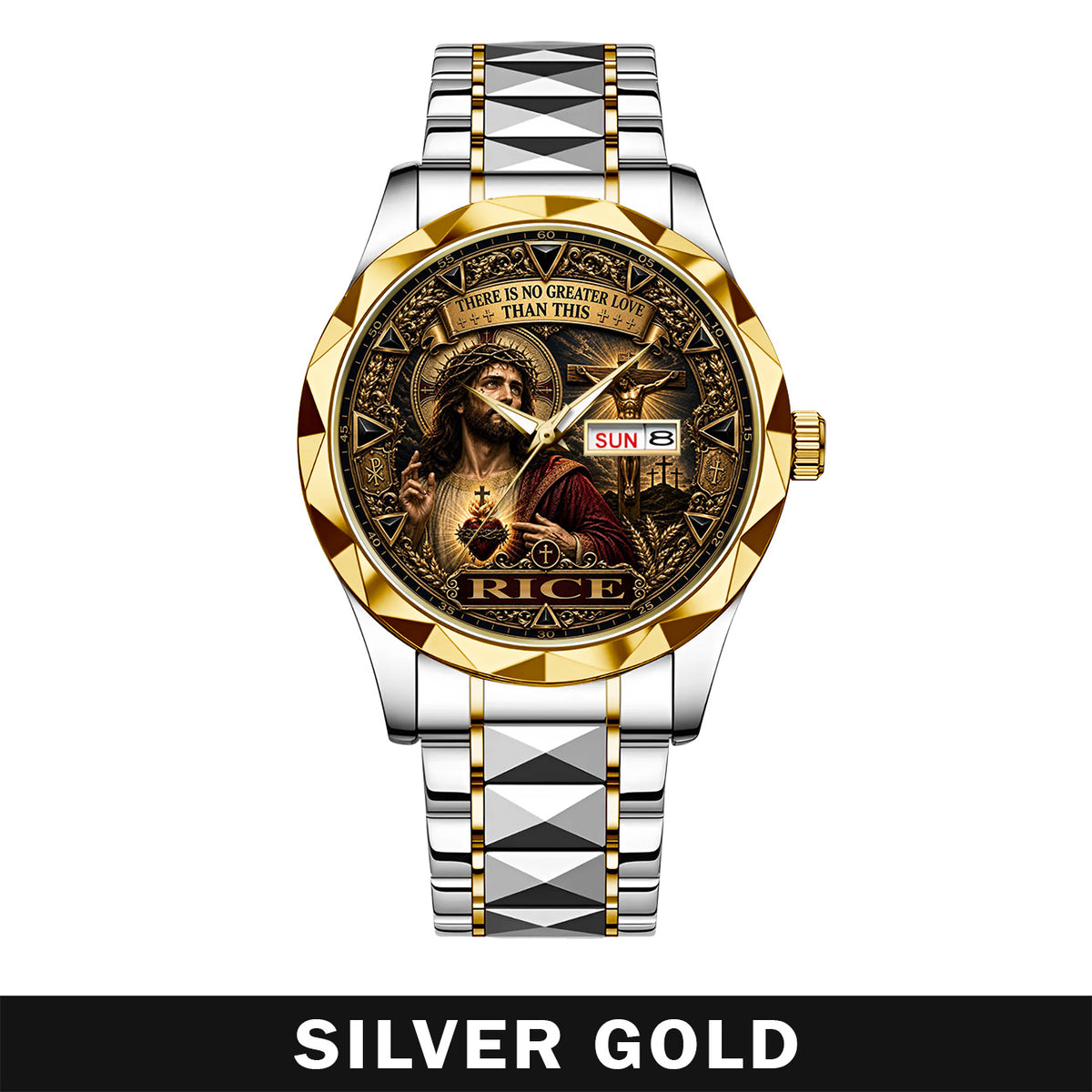 RICE A1506-04 Personalized Watch There Is No Greater Love Than This
