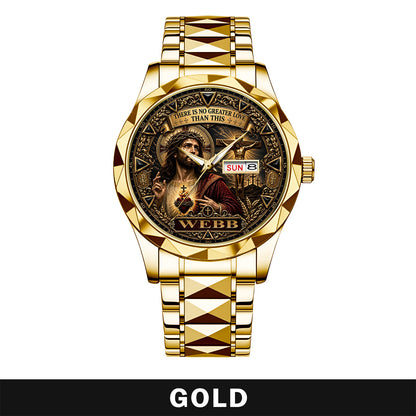WEBB A1506-04 Personalized Watch There Is No Greater Love Than This