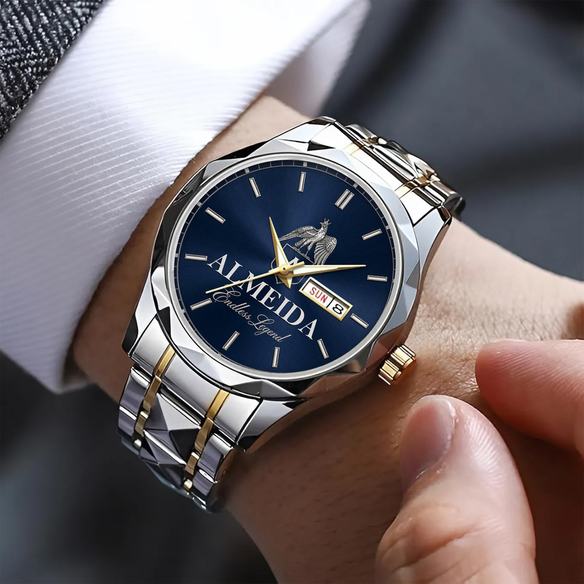 ALMEIDA A1506 Luxury Alloy Men Watch