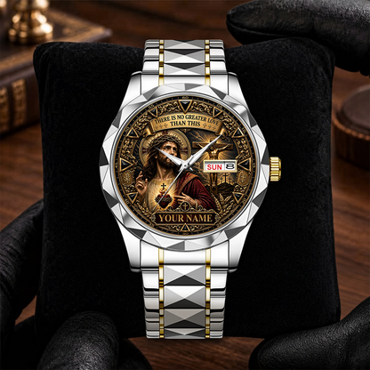 NameStyled A1506-04 Custom Engraved & Personalized Watches for Men