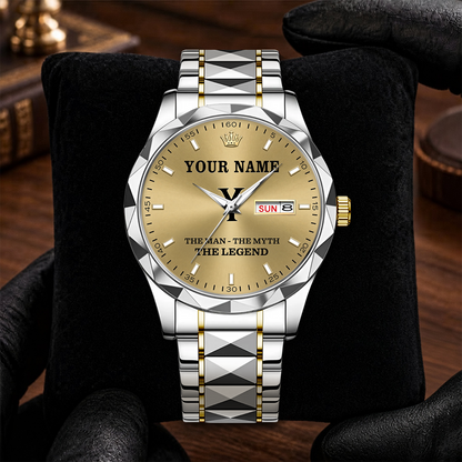 NameStyled A1506-02 Custom Engraved & Personalized Watches for Men