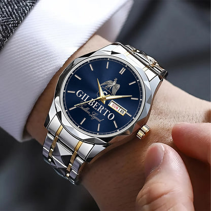 GILBERTO A1506 Luxury Alloy Men Watch